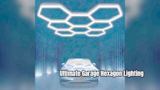 Aggiorna il tuo garage con l'illuminazione modulare a LED esagonale
