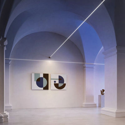 Prezzo buono Striscia di acciaio inossidabile con la luce lineare del PVC dell'orizzonte delle luci di starline nero degli accessori in linea