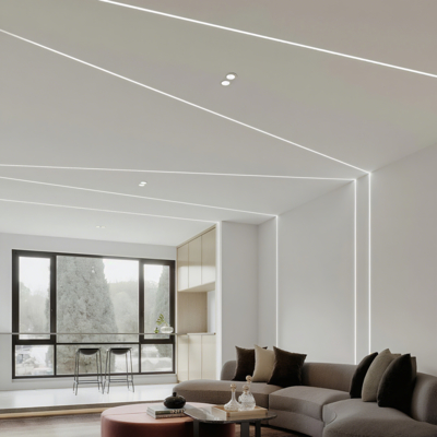 Prezzo buono Canale di alluminio principale per il profilo di alluminio del quadrato della striscia fissata al muro di Arce LED in linea