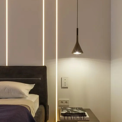 Prezzo buono Profilo di superficie di piccola dimensione del supporto di profilo di alluminio della striscia del LED con la copertura 10*10mm del diffusore del PC in linea