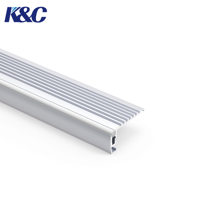 Prezzo buono Profilo per luce a gradino a LED in alluminio 6063 43.37x22.5mm con diffusore in PC in linea
