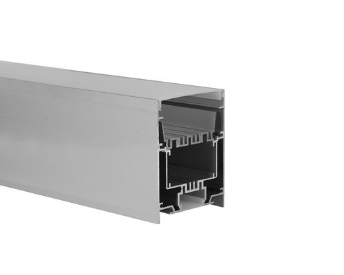 Prezzo buono Canale di alluminio principale con il diffusore 75*95mm del PC per su e giù l'accensione del profilo del LED in linea