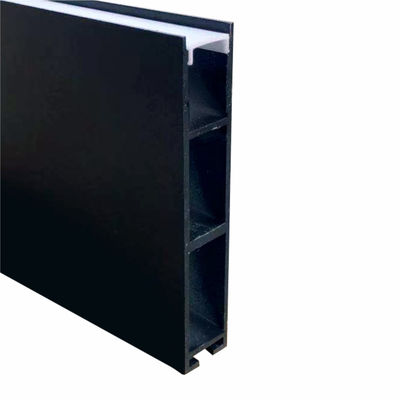 Prezzo buono Profilo bianco nero Width18mm del sivelr per il profilo di alluminio esile sospeso di illuminazione LED in linea