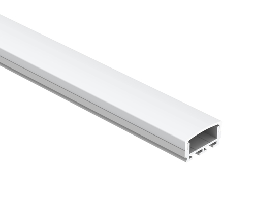 Prezzo buono Il nero di alluminio del montaggio di profilo della striscia di superficie d'argento di IP20 LED diffuso in linea