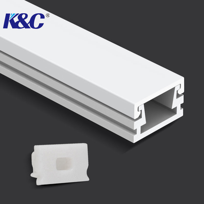 Prezzo buono 6063 Manica di alloggio di alluminio dell'estrusione di profilo della striscia di T5 LED in linea