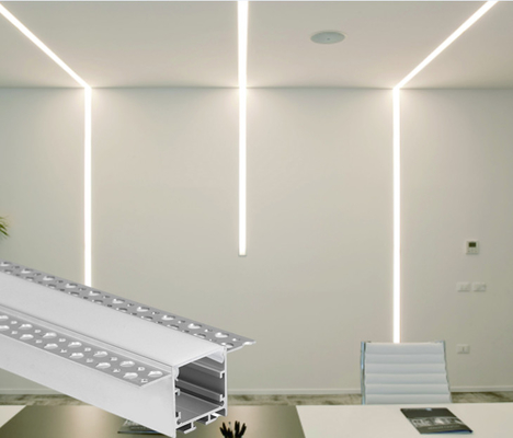 Prezzo buono Il muro a secco della parete del gesso del gesso messo profilo del pannello di carta e gesso del LED ha condotto il Manica di alluminio dell'estrusione di profilo della striscia in linea