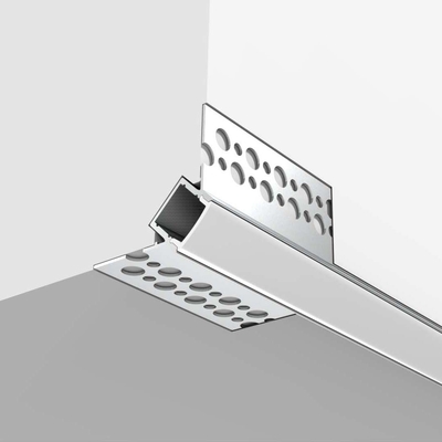 Il Manica di profilo del pannello di carta e gesso del LED ha messo l'alluminio T5 del gesso 6063 del gesso del muro a secco per la luce di striscia principale