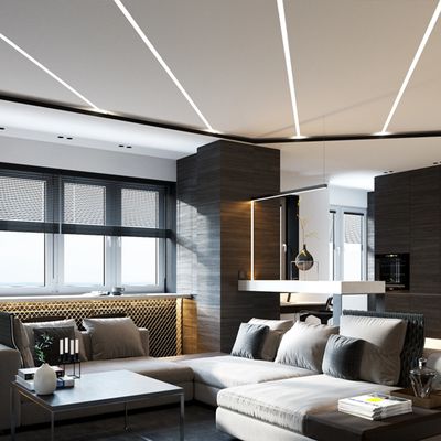 6063 profilo di alluminio pieghevole di alluminio di Manica 18x5mm LED della striscia di T5 ROHS LED