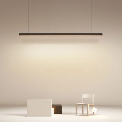 il PC 6063 T5 ha glassato 75*95mm su e giù l'accensione del profilo del LED per illuminazione lineare Led