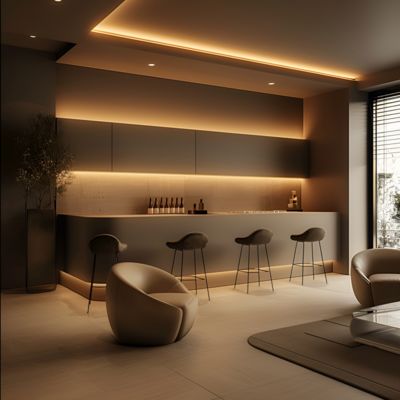 2.5m Lunghezza 6063 T5 Lega angolo angolo LED Strip Profilo in alluminio per l'illuminazione verso l'alto