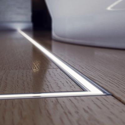 W50*H35mm ha messo il profilo di alluminio del LED con il diffusore del PC per luce lineare