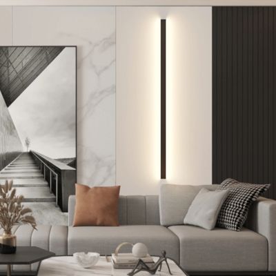 Sabbiare LED che accende profilo di alluminio IP44 6063 T5 su e giù la parete del corridoio