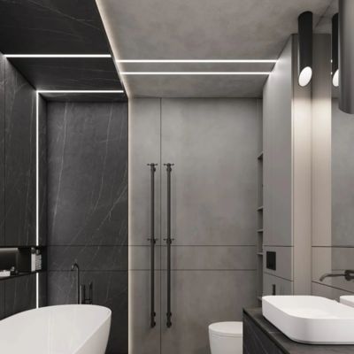 Prezzo buono Profilo di alluminio principale per la parete del gesso del muro a secco di profilo del pannello di carta e gesso del LED in linea