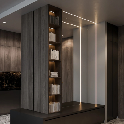 Prezzo buono Profilo di alluminio della striscia di 6063 T5 LED con il chiaro Manica di alloggio della copertura in linea