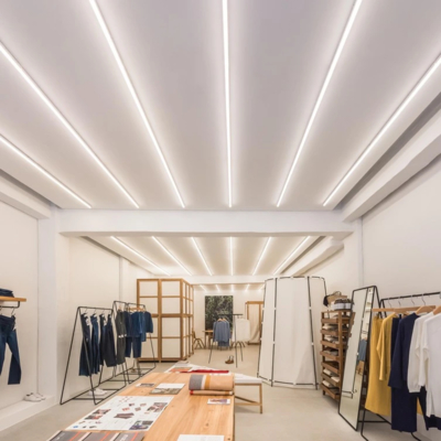 PWB del PC 11.2mm di PMMA intorno al profilo H15.5mm LED del LED che accende profilo di alluminio