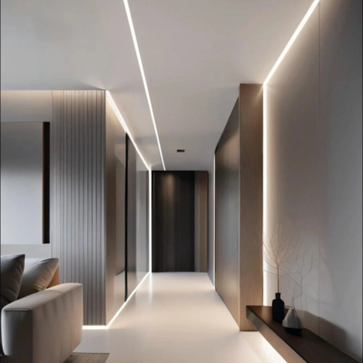 profilo di alluminio del LED messo 75*35mm per l'ufficio