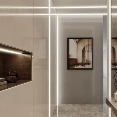 La larghezza di PMMA 8.3m ha messo l'estrusione di alluminio principale IP20 per la striscia principale