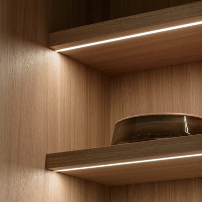 Il profilo di alluminio principale espulso ha anodizzato l'illuminazione di alluminio della parete di 12mm LED