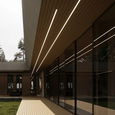 Prezzo buono Width16*High6mm ha montato pianamente il profilo di alluminio della striscia del LED con la copertura del diffusore del PC in linea