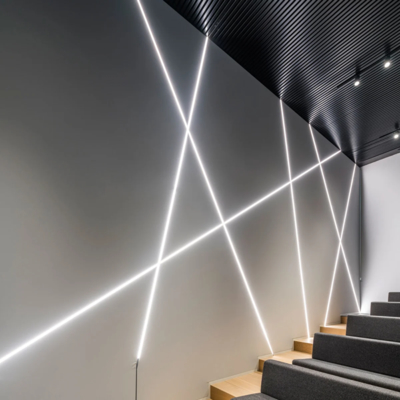 il canale di alluminio principale 1m, 2m, 3m all'interno di 8mm ha condotto la striscia per illuminazione impermeabile