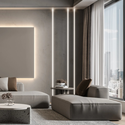 Prezzo buono Profilo di alluminio messo del LED con la copertura width12mm high12mm del PC PMMA in linea