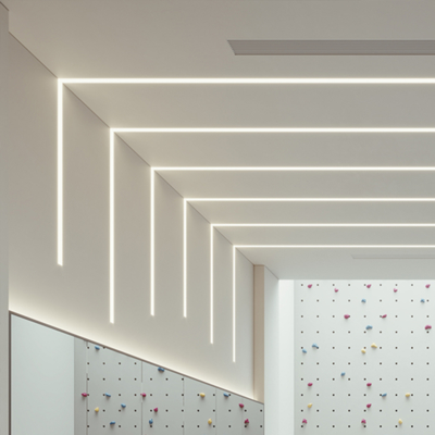 Profilo di alluminio della striscia del LED con il supporto di alluminio lineare 14*13mm della superficie del dissipatore di calore di 12mm