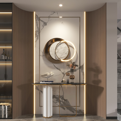 Prezzo buono Il profilo di alluminio della striscia di superficie del supporto LED della decorazione con plat la copertura quadrata della copertura dell'arco della copertura del PC in linea