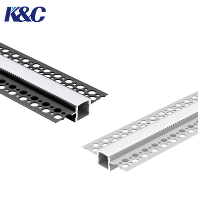 Prezzo buono LED Strip Aluminum Profile Recessed Installation with Optimized Heat Dissipation in linea