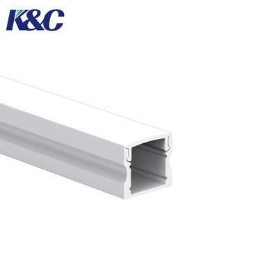 Prezzo buono 17.0x15.0mm LED Strip Aluminum Profile 1-6m Custom Length in linea
