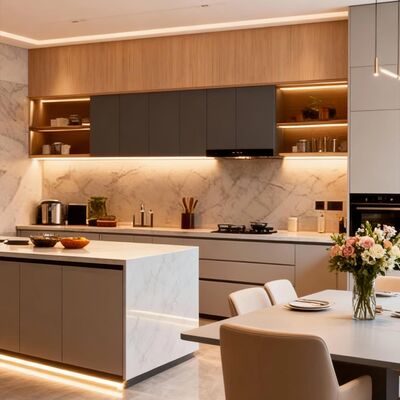 Prezzo buono 6063 T5 Lega di alluminio LED angolo Profilo di alluminio con angolo di 90 gradi di installazione e ossidazione da sabbiatura in linea