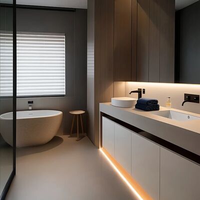 Prezzo buono 6063 T5 Aluminum Alloy LED Strip Profile in alluminio per canale intagliato di 2 m con installazione incorporata in linea