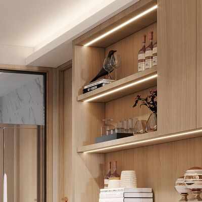 Prezzo buono Profilo LED angolato K60: lega di alluminio 6063 T5 con installazione a incasso e design conforme a RoHS in linea