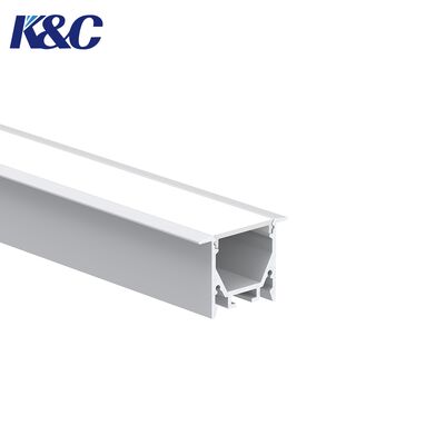 Prezzo buono Profilo LED magnetico K94-1 con rapida dissipazione del calore e lega di alluminio 6063 T5 per canale di illuminazione sospeso in linea