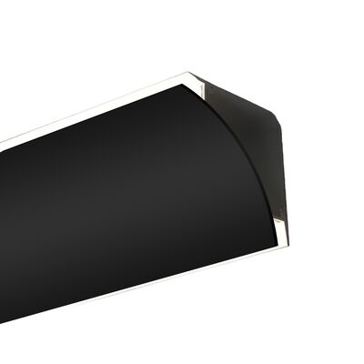 Prezzo buono Canale LED in alluminio a forma di V per illuminazione decorativa con rivestimento in lega e polvere della serie 6000 in lunghezza personalizzata in linea
