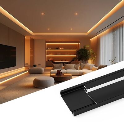 Prezzo buono Profil in alluminio flessibile per striscia LED con lunghezza personalizzata e lega di alluminio 6063 per illuminazione di scale in linea