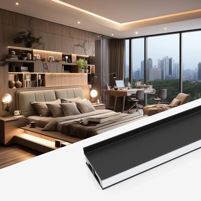 Prezzo buono Profilo di alluminio LED anodizzato della serie 6000 con garanzia di 5 anni per il canale della striscia LED e l'estrusione dell'alluminio in linea