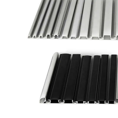 Prezzo buono 6063 T5 Lega di alluminio LED Profilo di alluminio W17.0*H9.0mm con garanzia di 5 anni e copertura PC in linea