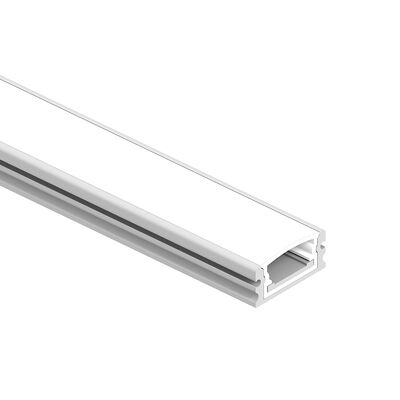 Prezzo buono 6063 T5 Lega di alluminio LED Strip Profilo di alluminio con superficie anodizzata per illuminazione decorativa in linea