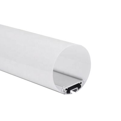 Prezzo buono 60 mm di alluminio rotondo 6063-T5 LED Strip Profilo di alluminio con diffusore KN9 in linea