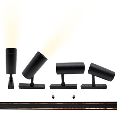 Prezzo buono 48V DC Magnetic Track Light con 50000 ore di durata e sistema di illuminazione LED dimmabile in linea