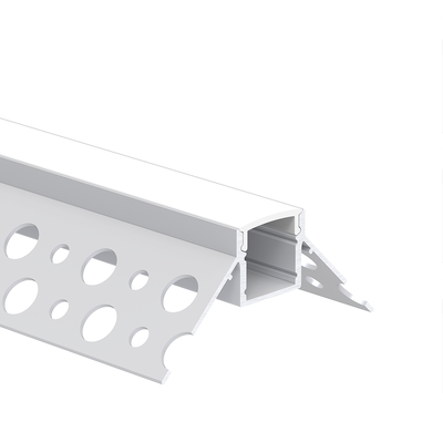 Profilo di alluminio del LED per illuminazione lineare principale messa dell'angolo della parete del gesso del muro a secco di profilo