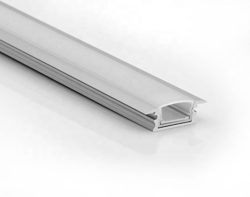 La lunghezza W18mm*H8.7mm dell'alluminio 2m di Profil impermeabilizza il Manica del LED per la luce della decorazione