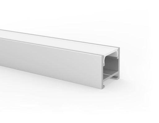 Profilo magnetico glassato di H15mm LED con il diffusore