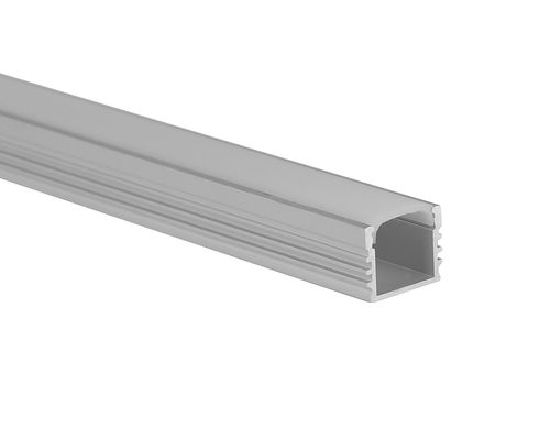 W16.5mm H13.5mmLinear che accende profilo di alluminio della striscia di 6063 T5 LED con la copertura del diffusore del PC