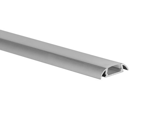 Estrusione di alluminio piana di superficie per illuminazione di striscia Led con il vestito del diffusore del PC per illuminazione lineare interna