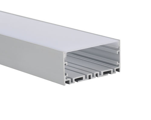W75*H35 ha sospeso il profilo di alluminio della striscia lineare di illuminazione LED con la copertura del diffusore del PC