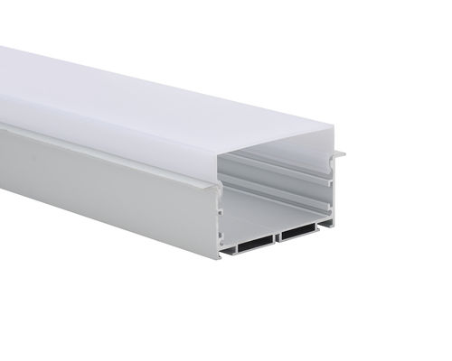 Messo ha condotto il canale di alluminio W75*h50mm con il profilo di alluminio del diffusore del PC per la luce Led