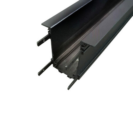 Prezzo buono DC24V d'attaccatura nero 71mm ha condotto l'illuminazione della pista del pendente in linea