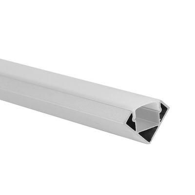 Angolo di alluminio principale 18x18mm di profilo della striscia 90 gradi del LED di profilo di alluminio dell'angolo
