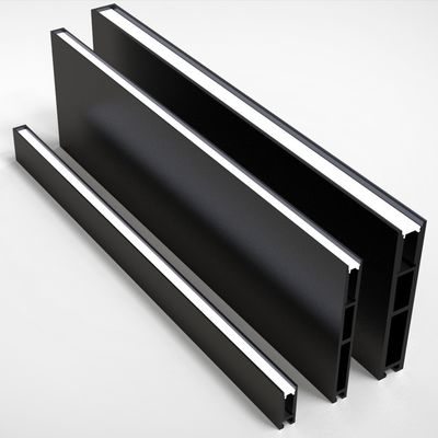 Il pendente di alluminio 18mm di profilo principale più esile 6063 T5 ha sospeso il profilo di alluminio del LED
